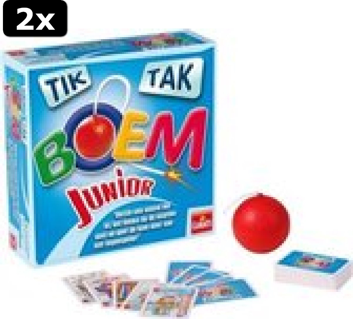 2x Tik Tak Boem Junior - Kaartspel