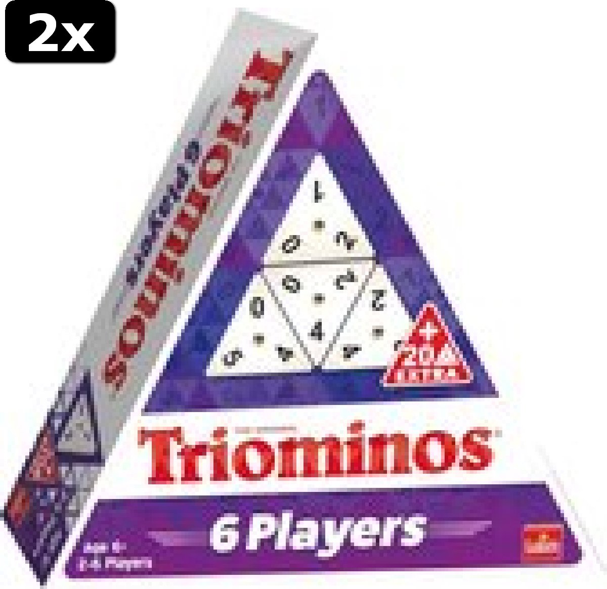 2x Triominos 6 Spelers - Familiespel