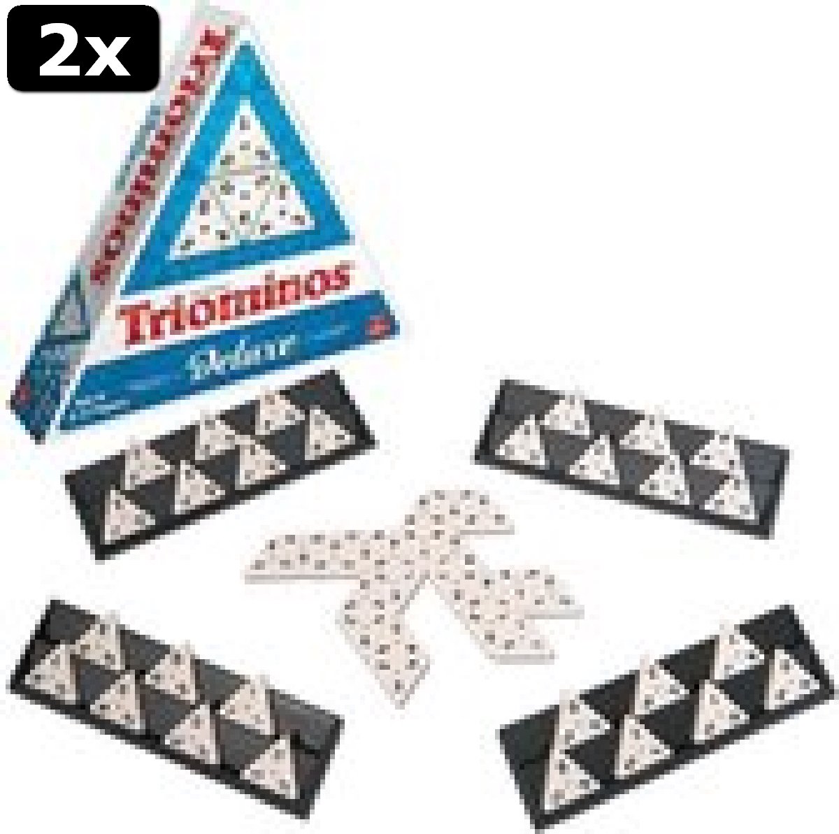 2x Triominos Deluxe - Bordspel