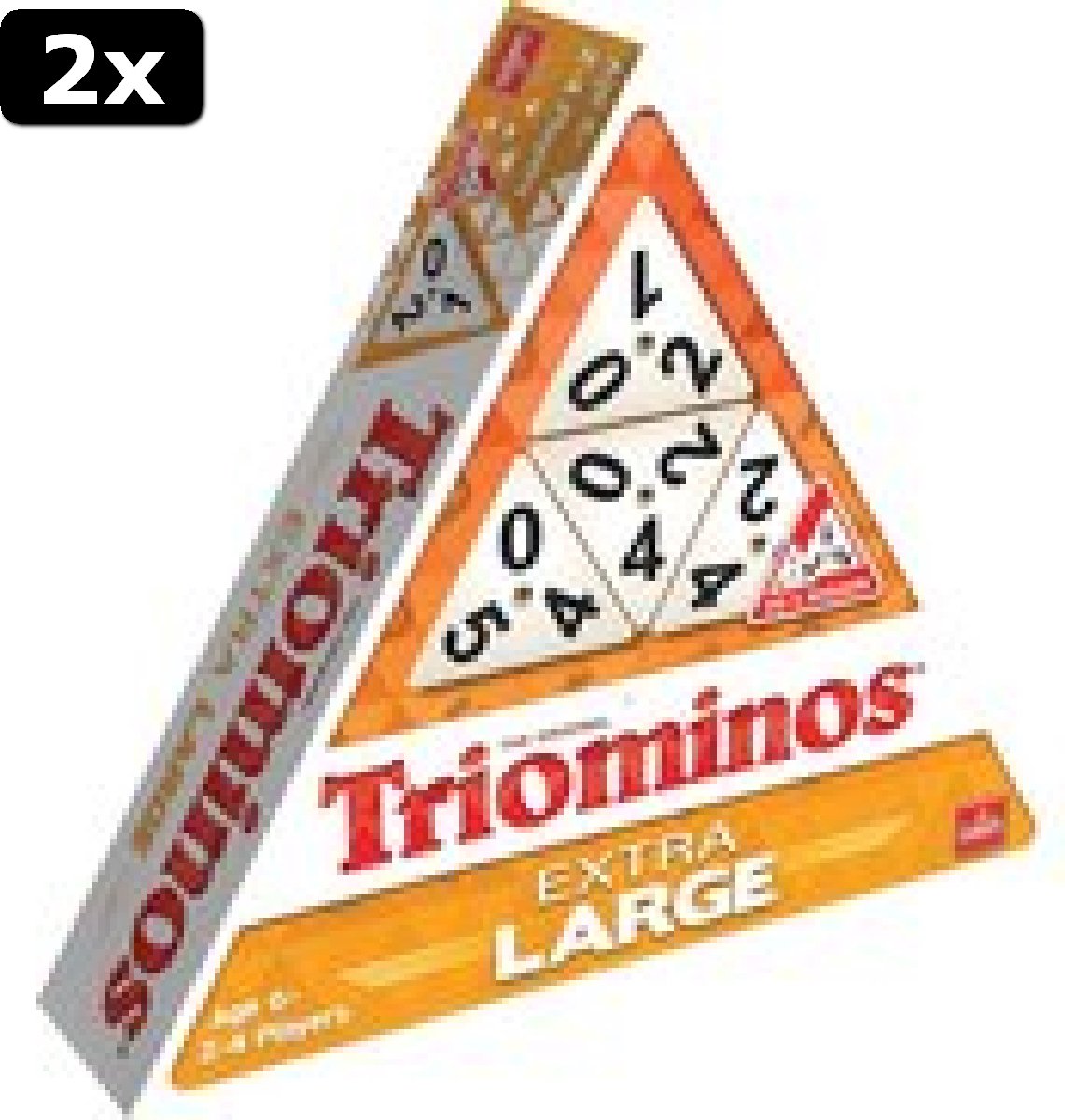 2x Triominos Extra Large - Bordspel