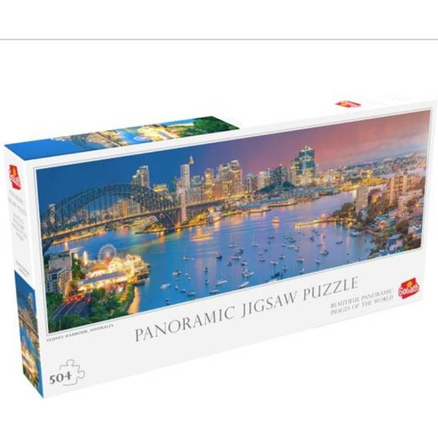 Goliath Panorama Puzzle 500 stukjes - Sydney Harbour 504 stukjes