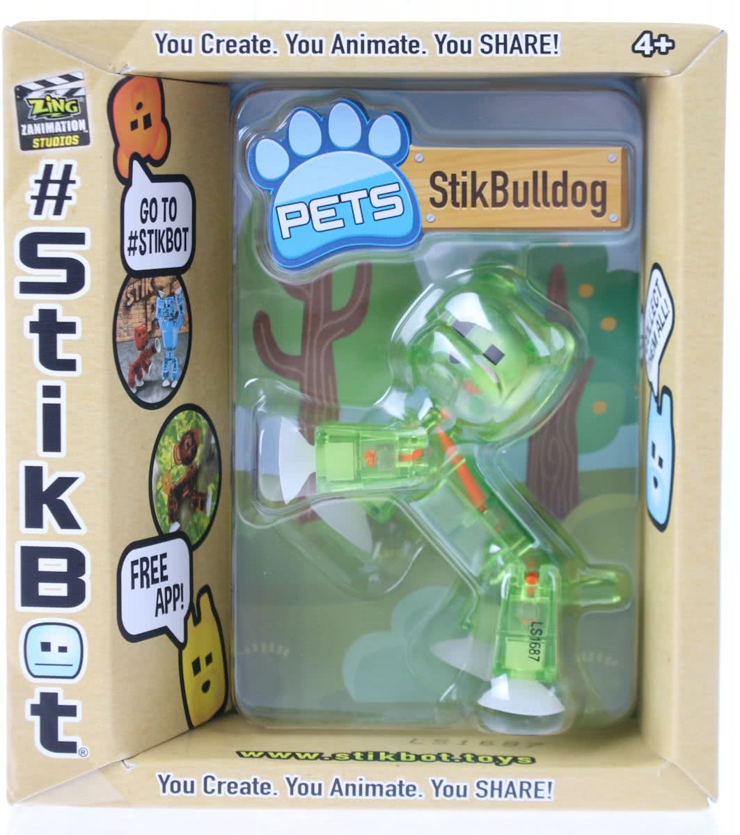 Goliath Stikbot Speelfiguur Pitbull Groen 6 Cm