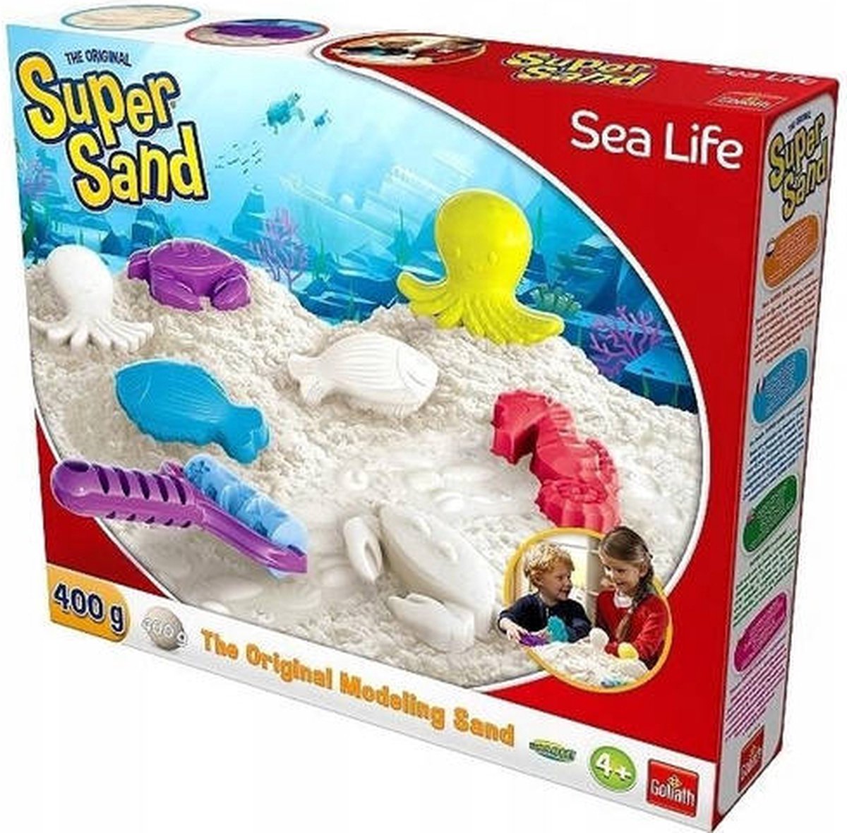   Super Sand - Sea Life - Speelzand 400 gram + accessoires