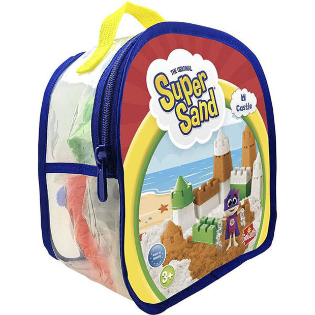Goliath Super Sand Castle - Rugzak met speelzand en vormen
