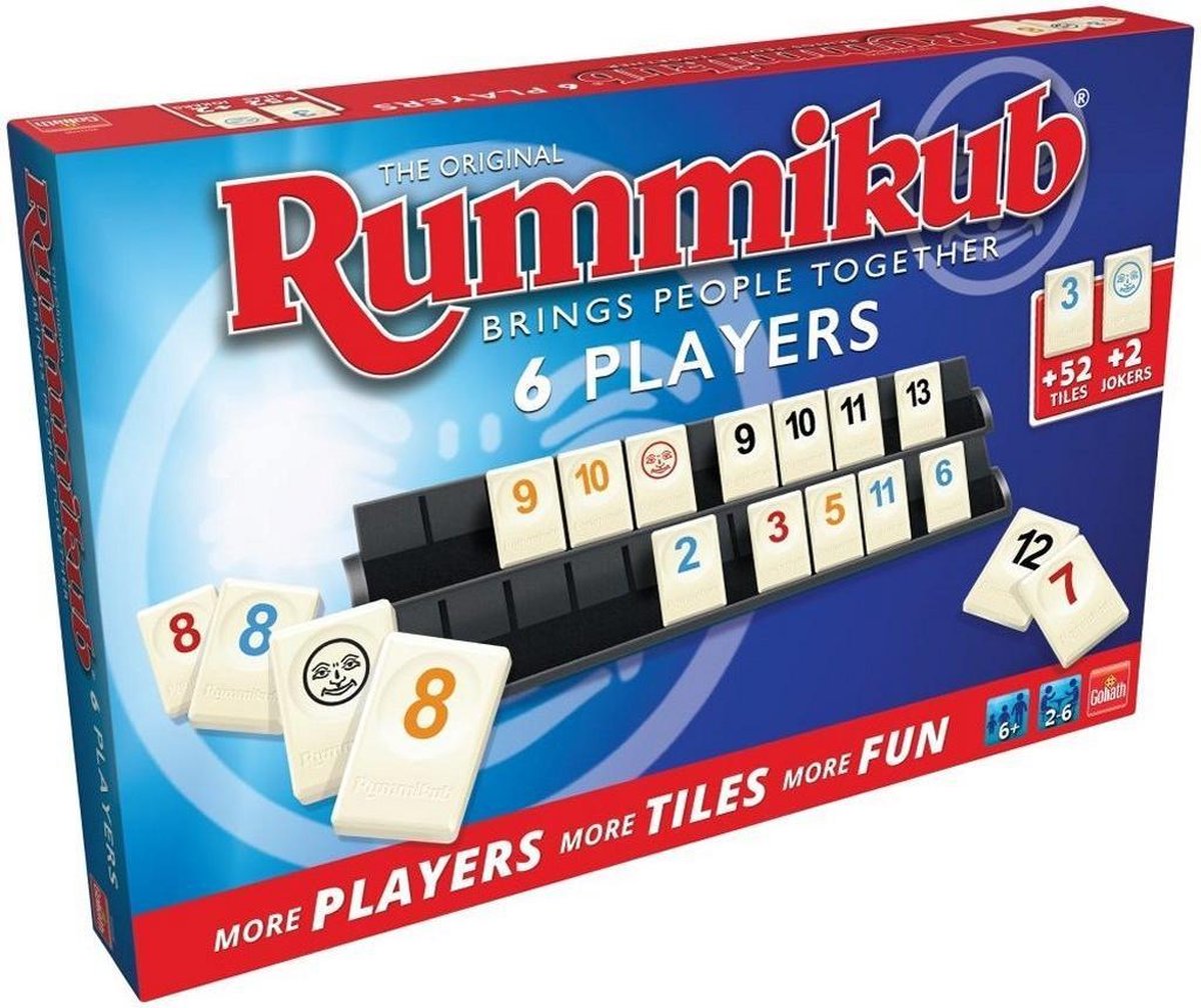 Goliath The Original Rummikub voor 6 Spelers