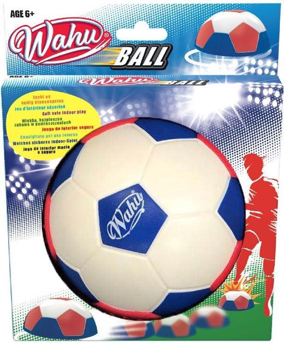 Goliath Voetbal Wahu Hooverball Junior Foam Wit/blauw/rood