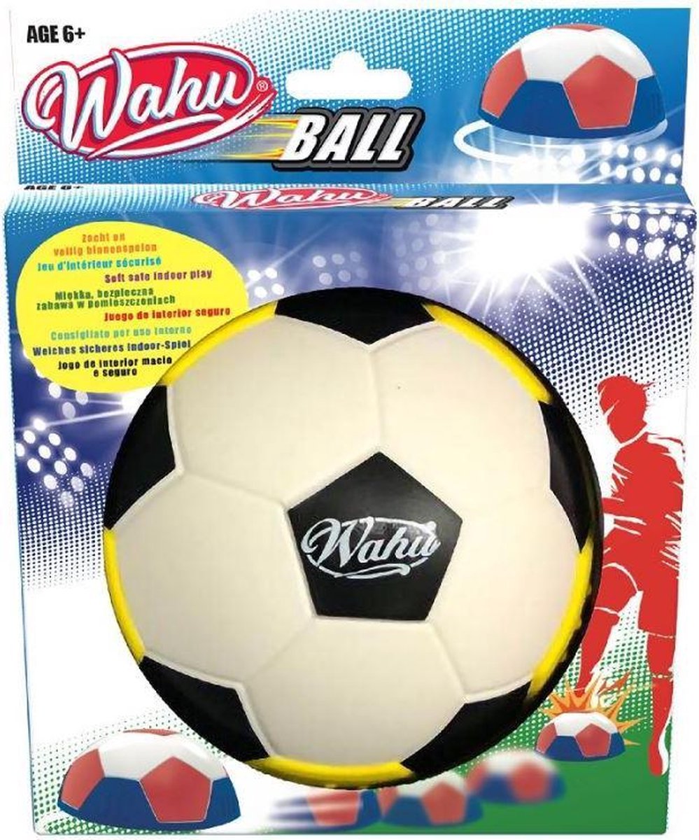 Goliath Voetbal Wahu Hooverball Junior Foam Wit/zwart/geel