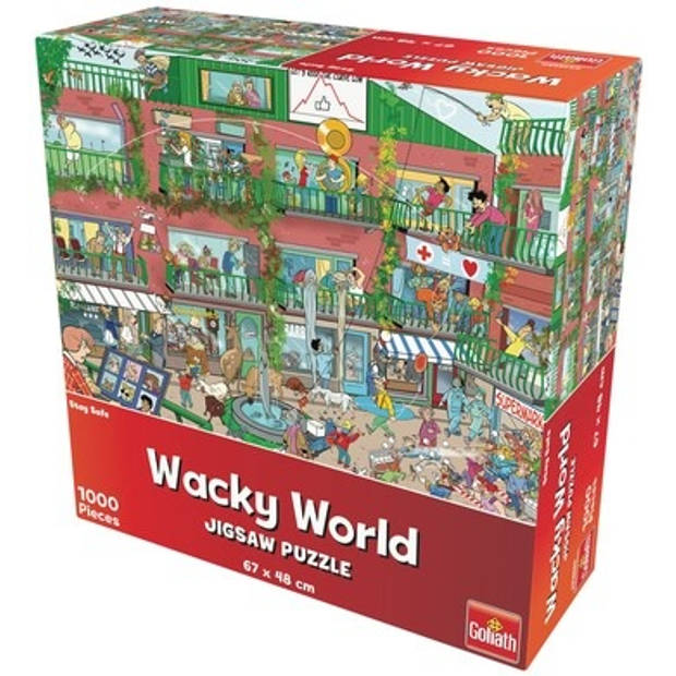   Wacky World Stay Save Puzzel 1000 stukjes