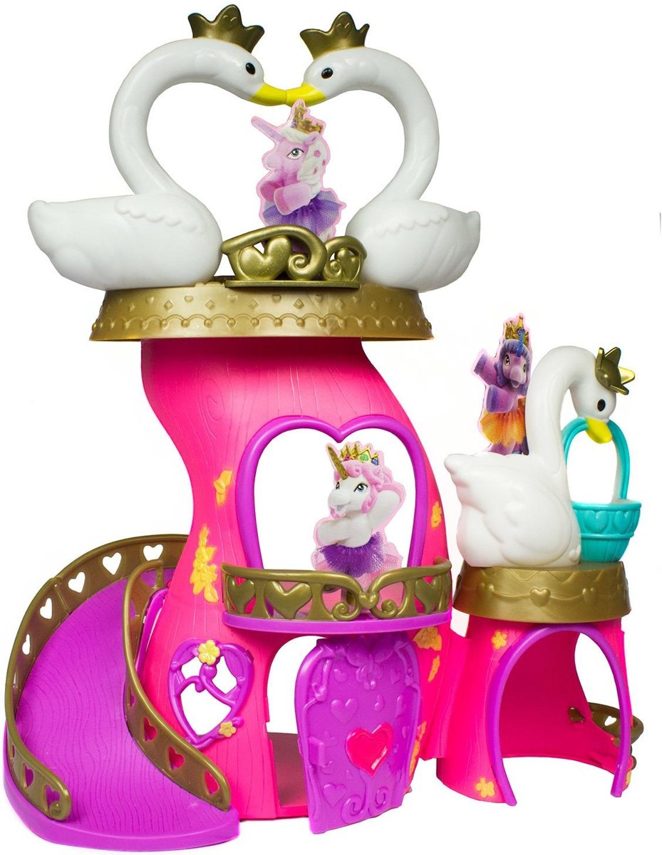 Goliath Zwanenpaleis Met Prinses Sparkle Roze/paars