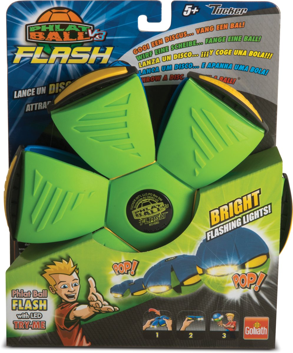 Phlat Ball Flash - Blauw/Groen - Goliath