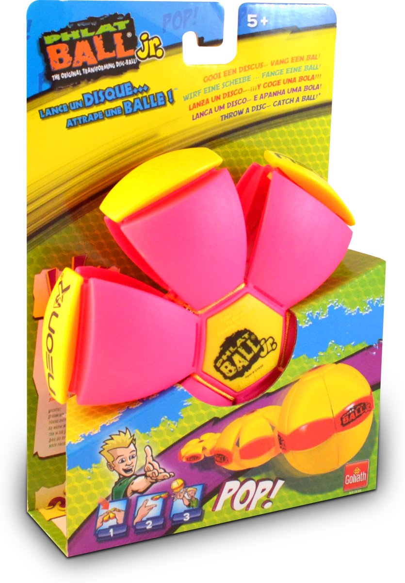 Phlat Ball Junior - Neon Roze - Goliath