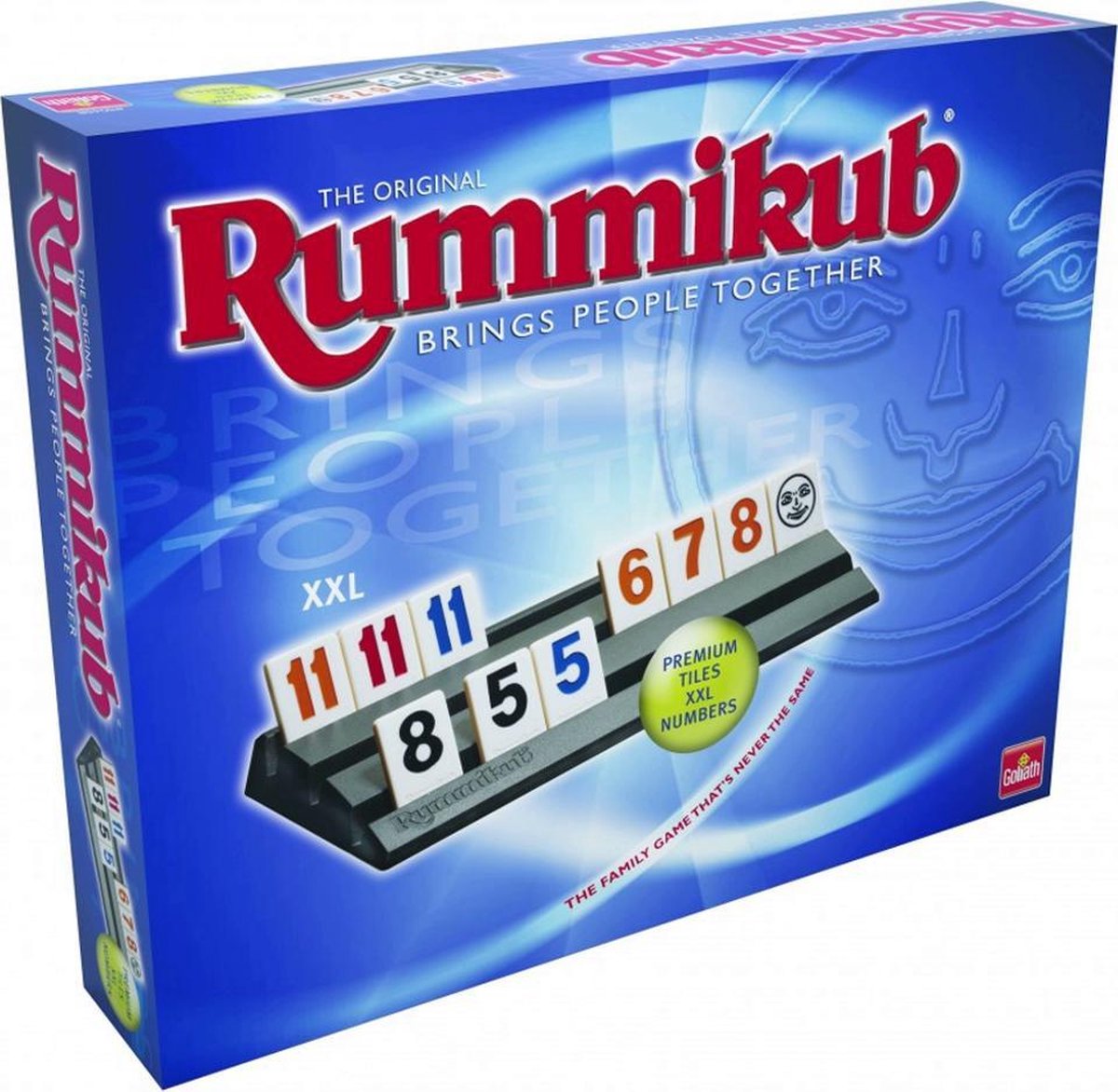 Rummikub, het bekende gezelschapsspel in een extra grote XXL uitvoering!