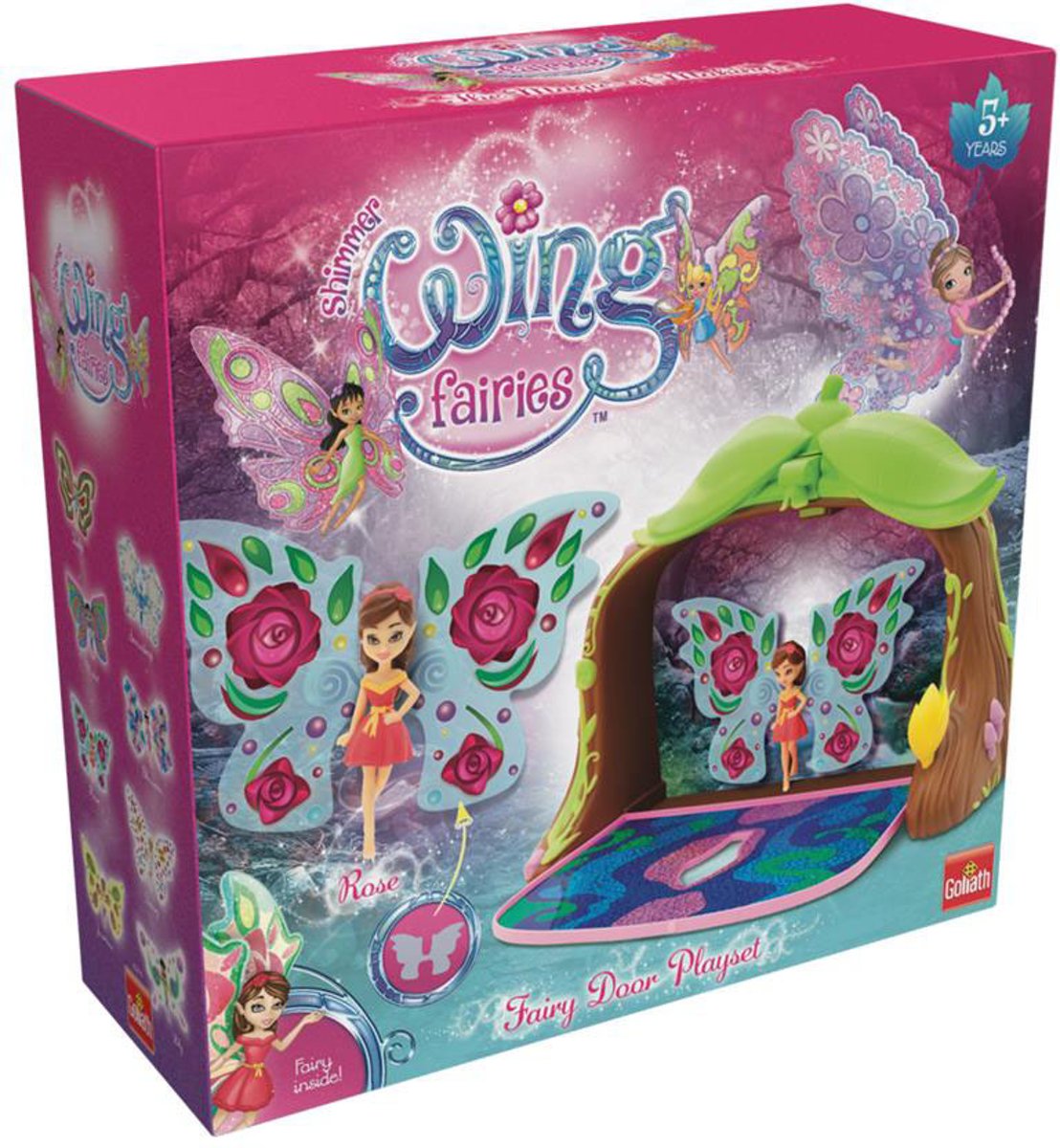 Shimmer Wing Fairies, Fairy Doors Playset (ML)