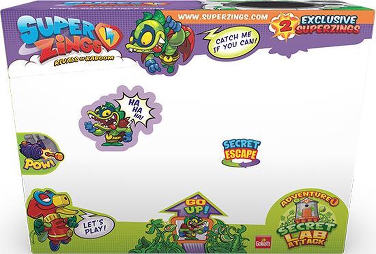 Superzings - Geheime Lab - Speelset - Goliath
