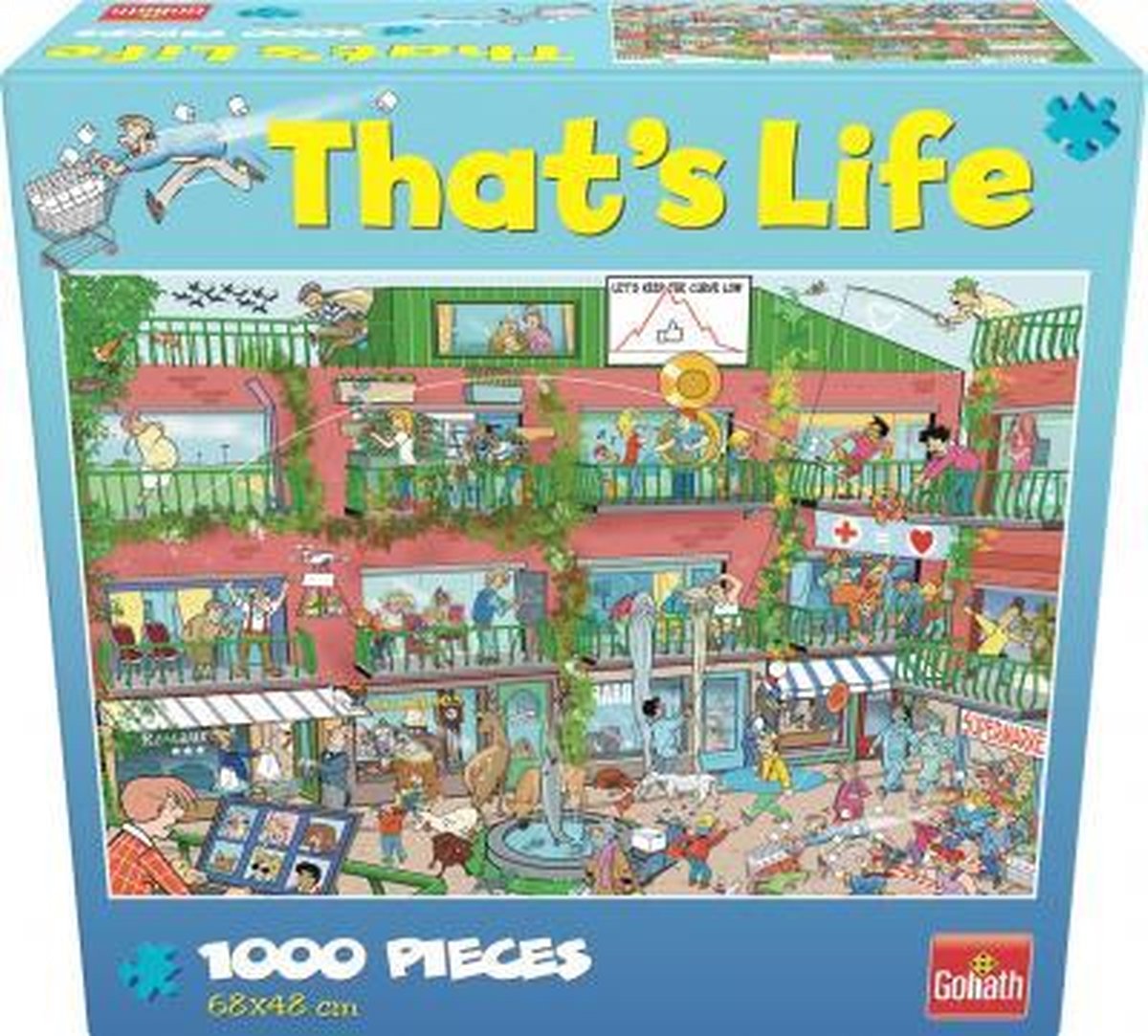 Thats Life- Stay Safe - Legpuzzel- 1000 stukjes