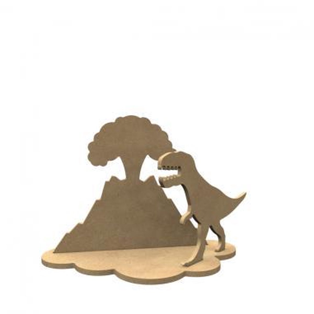 Gomille MDF Figuuren T-rex Set 24x17 cm