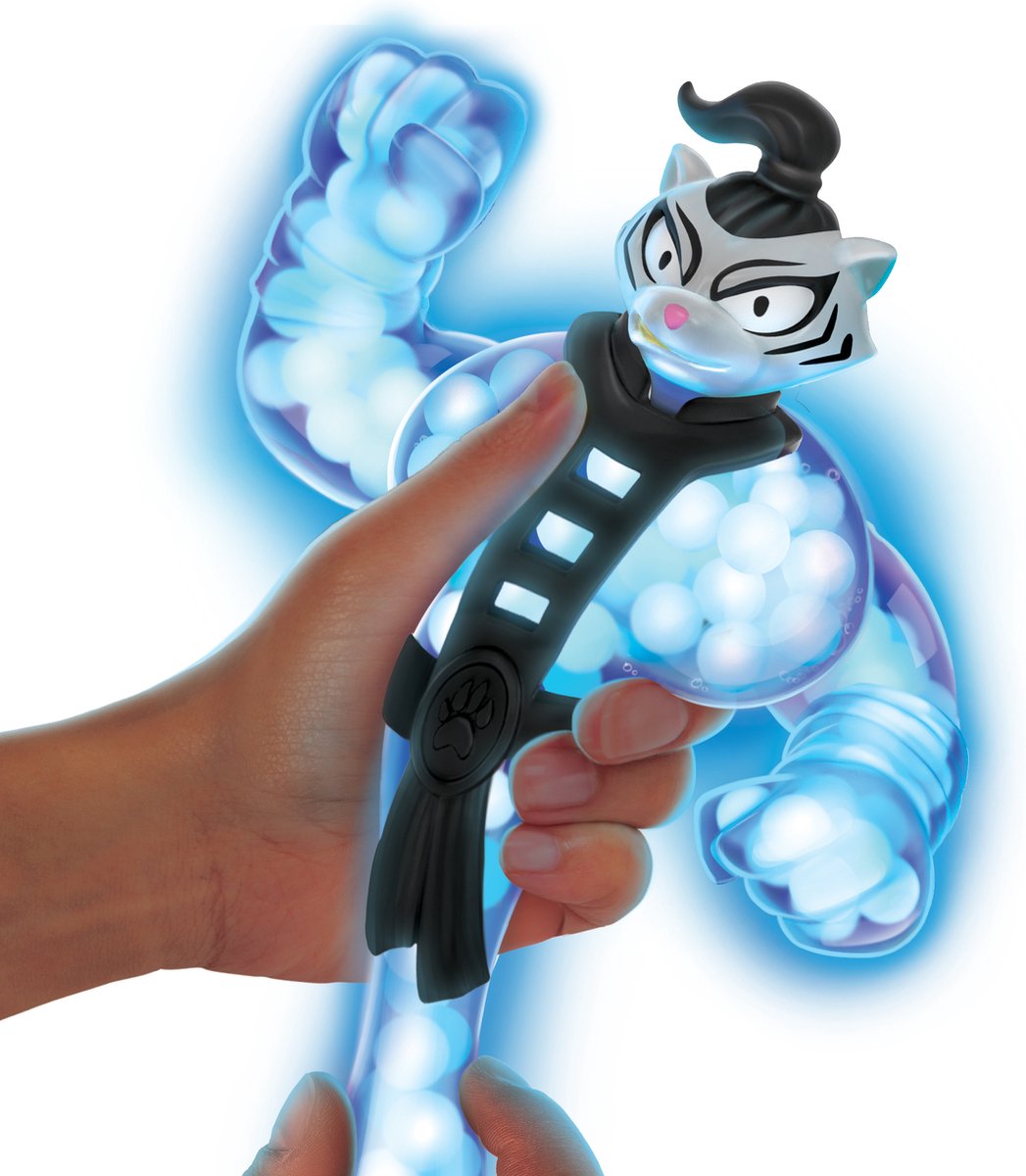 Goo Jit Zu Shifters superhelden set - Bengal - Glow in the dark