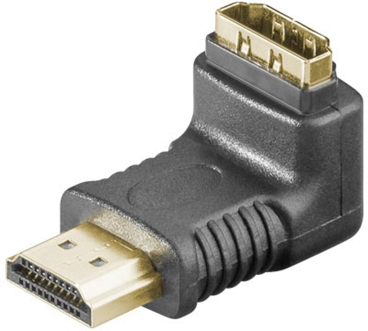 Goobay HDMI F/M 270° PL Zwart