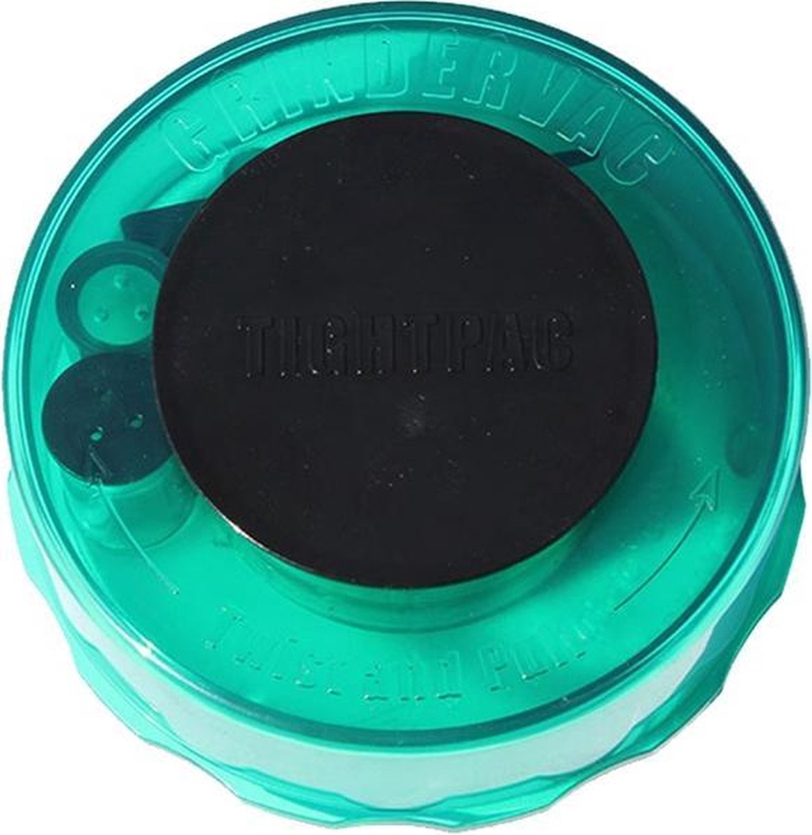 GrinderVac 7ml / 10gr. - Green Tint Cap/Green Tint Body