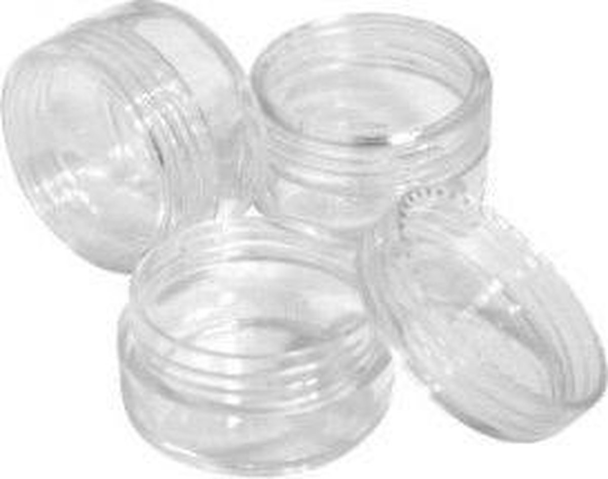 Leeg plastic Bakje 5ml - 5 stuks