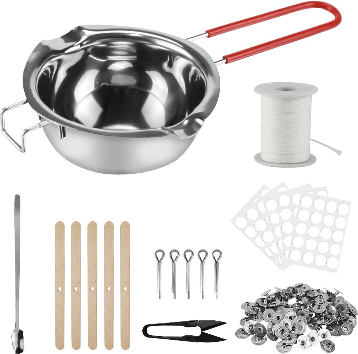   ® Candle Making Set voor Creatieve Geesten: Compleet Doe-Het-Zelf Pakket met Accessoires