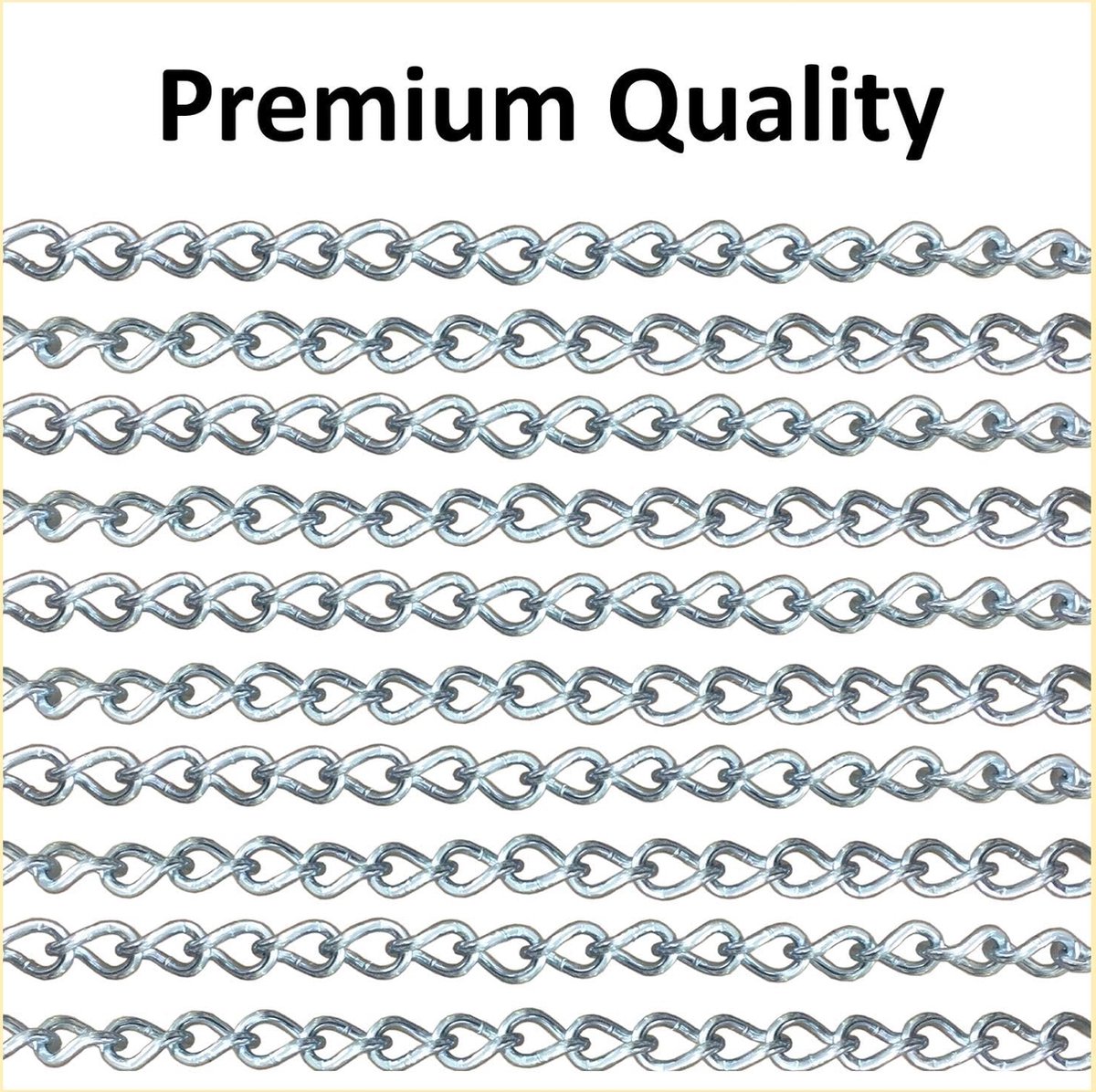   ® Verstelbare Ophangketting voor Hangstoelen, Hangmatten en Boksballen met Twee Karabijnhaken