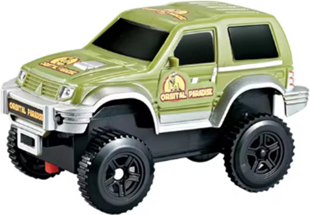   Extra Auto voor Uitbreiding Dinosaurus Flexibele   Dino Autobaan