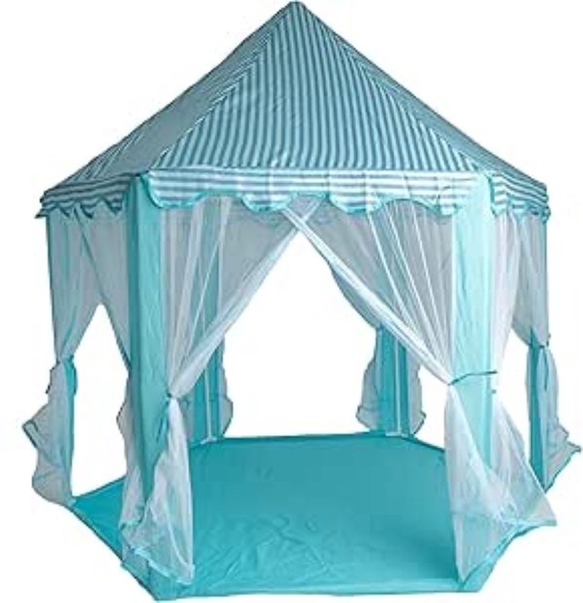   Prinses Tent Kasteeltent   Kindertent Speelhuisje Blauw