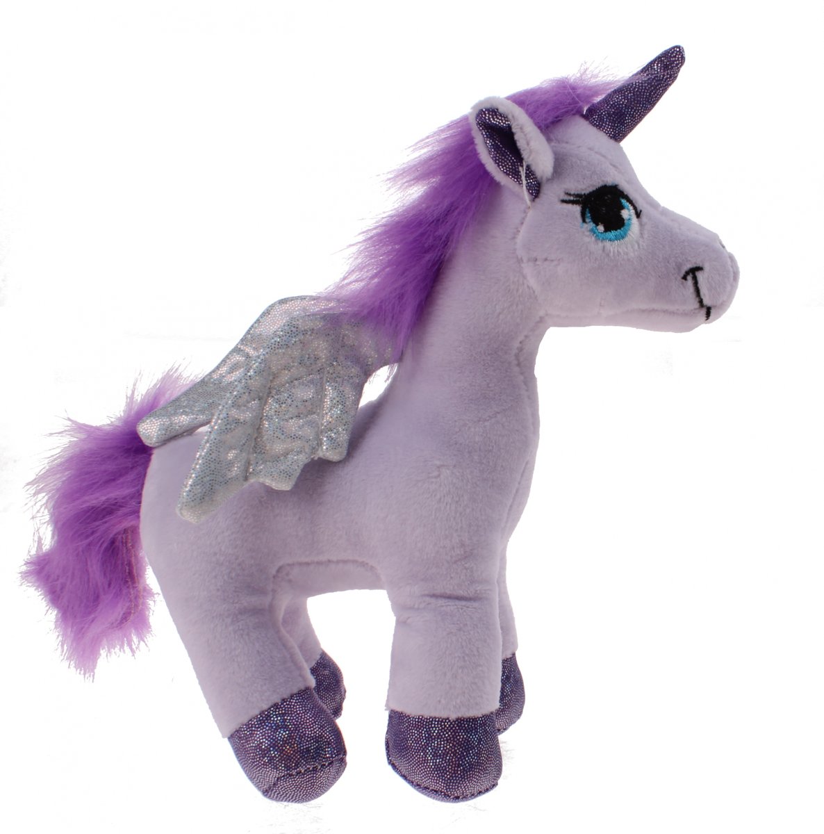 Gosh! Designs Knuffel Pegasus Eenhoorn 18 Cm Paars