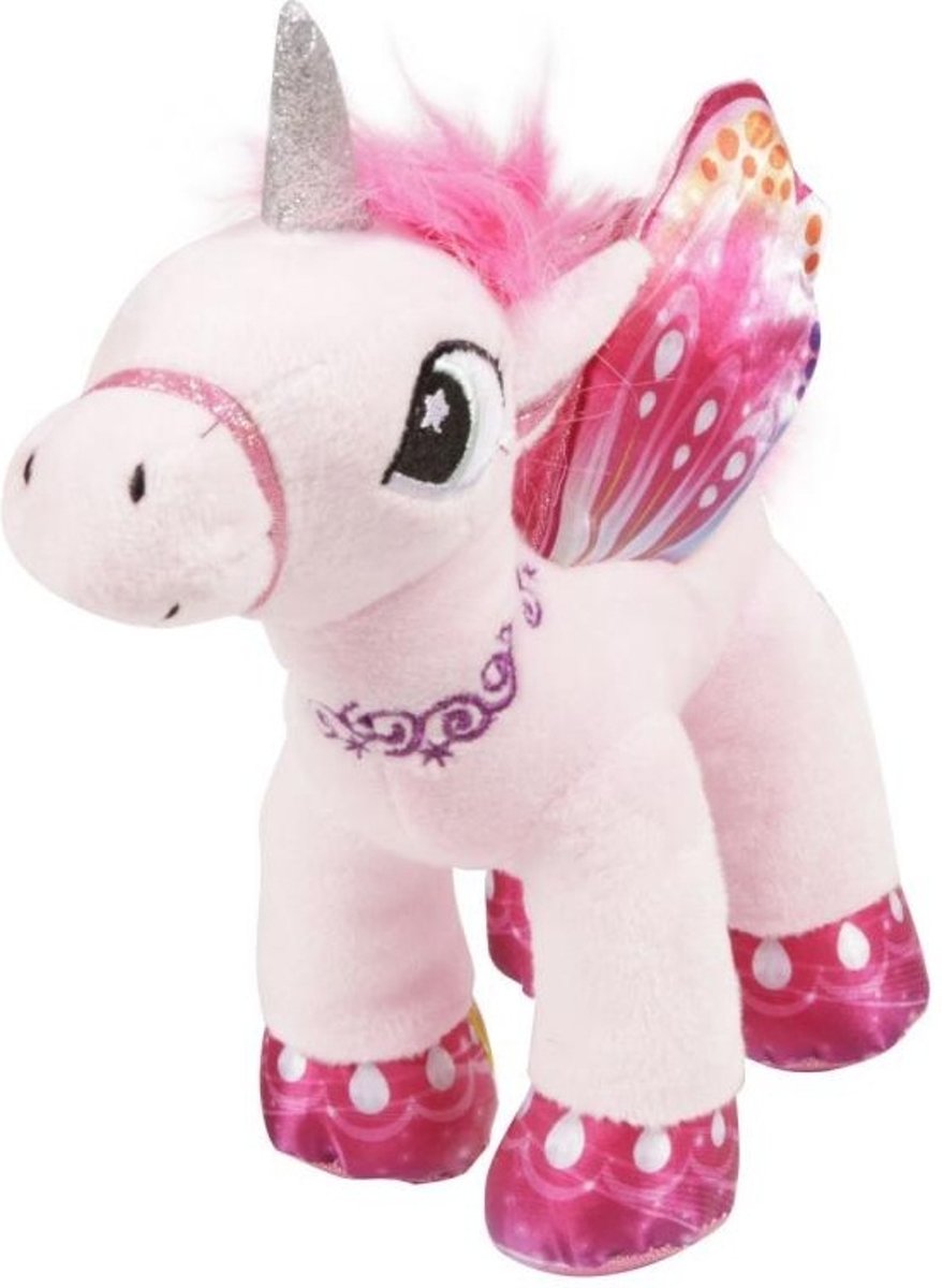 Gosh! Designs Knuffel Pegasus Eenhoorn 28 Cm Roze