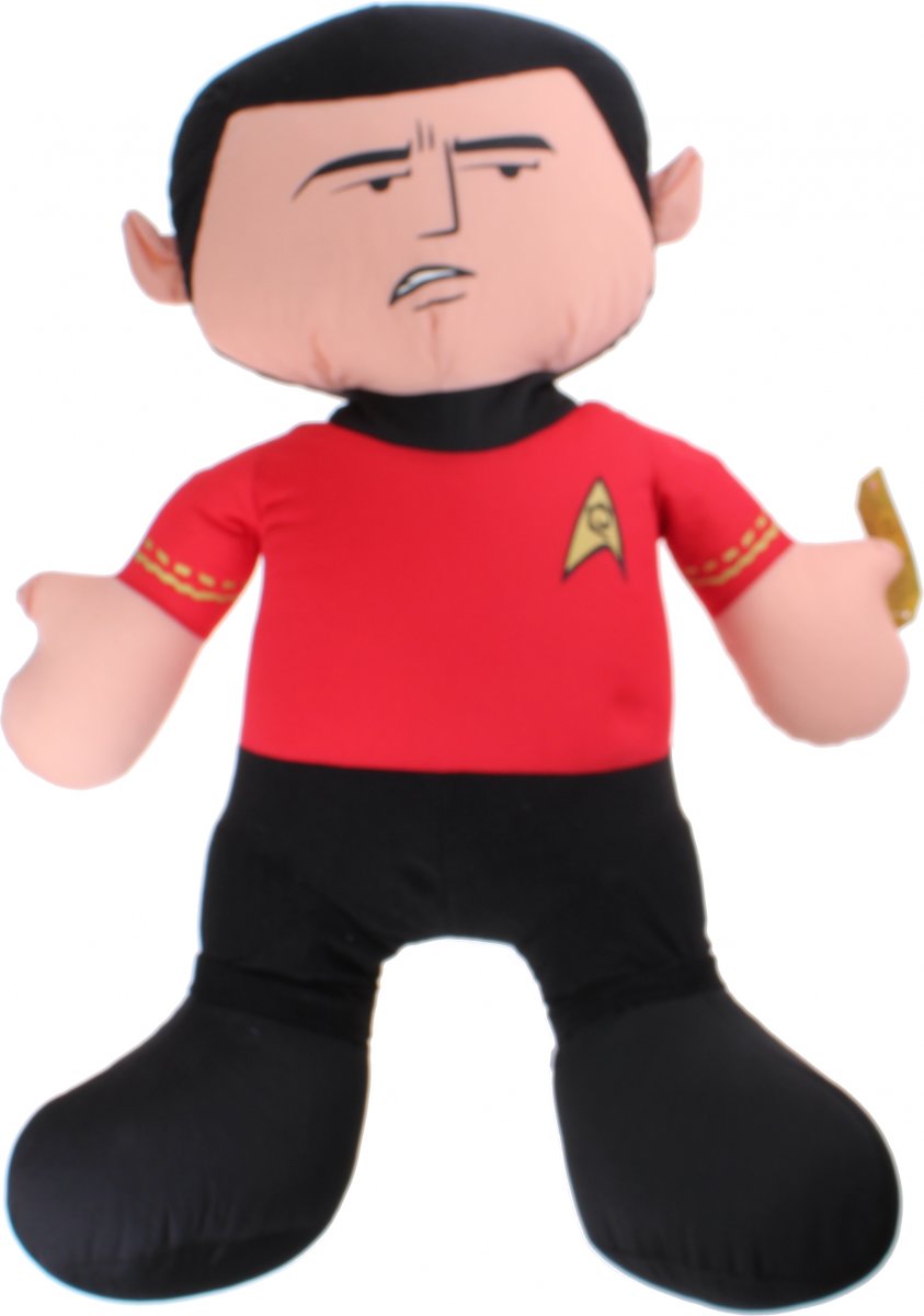 Gosh! Designs Knuffel Star Trek Scotty 70 Cm Rood