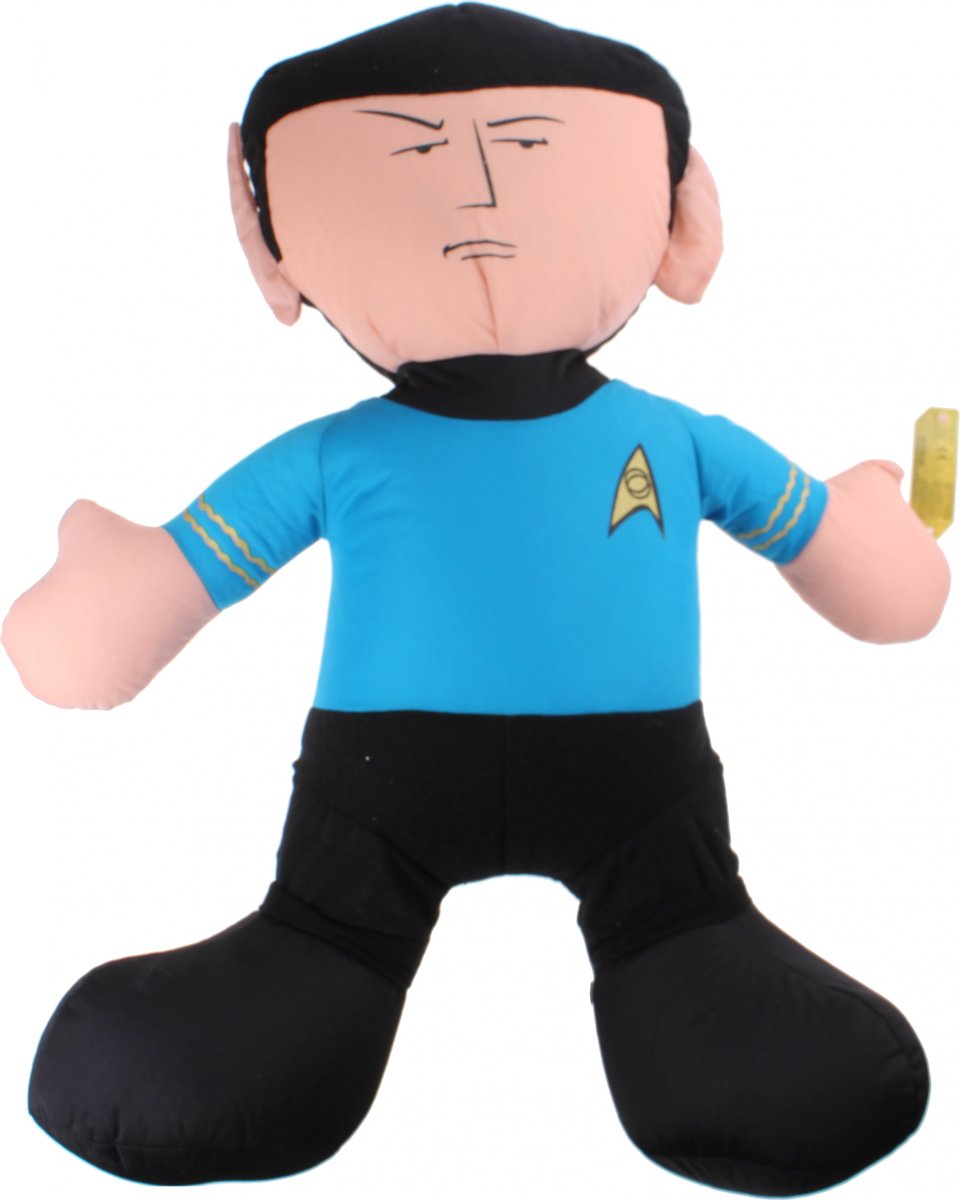 Gosh! Designs Knuffel Star Trek Spock 70 Cm Blauw Stevig