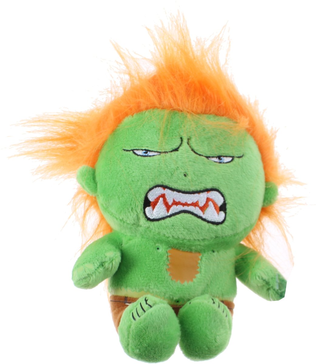 Gosh! Designs Knuffel Street Fighter Blanka 15 Cm