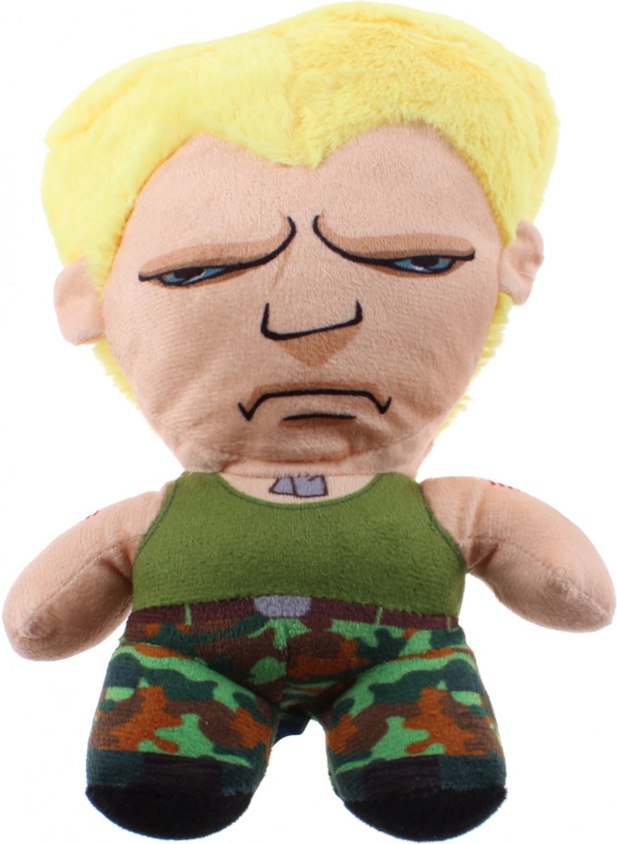 Gosh! Designs Knuffel Street Fighter Guile 20 Cm