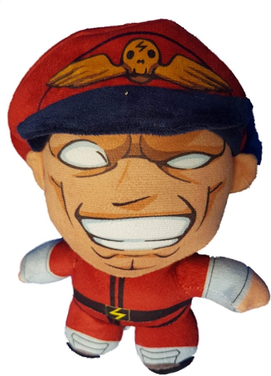 Gosh! Designs Knuffel Street Fighter M. Bison Rood 43 Cm