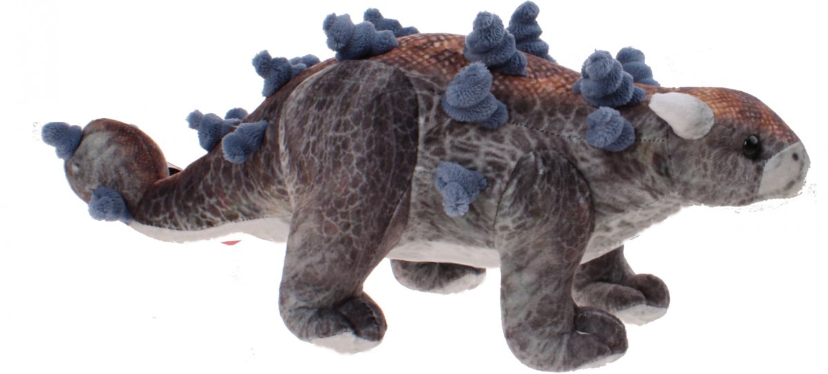 Gosh! Designs Knuffel-dinosaurus Pluche Grijs 38 Cm