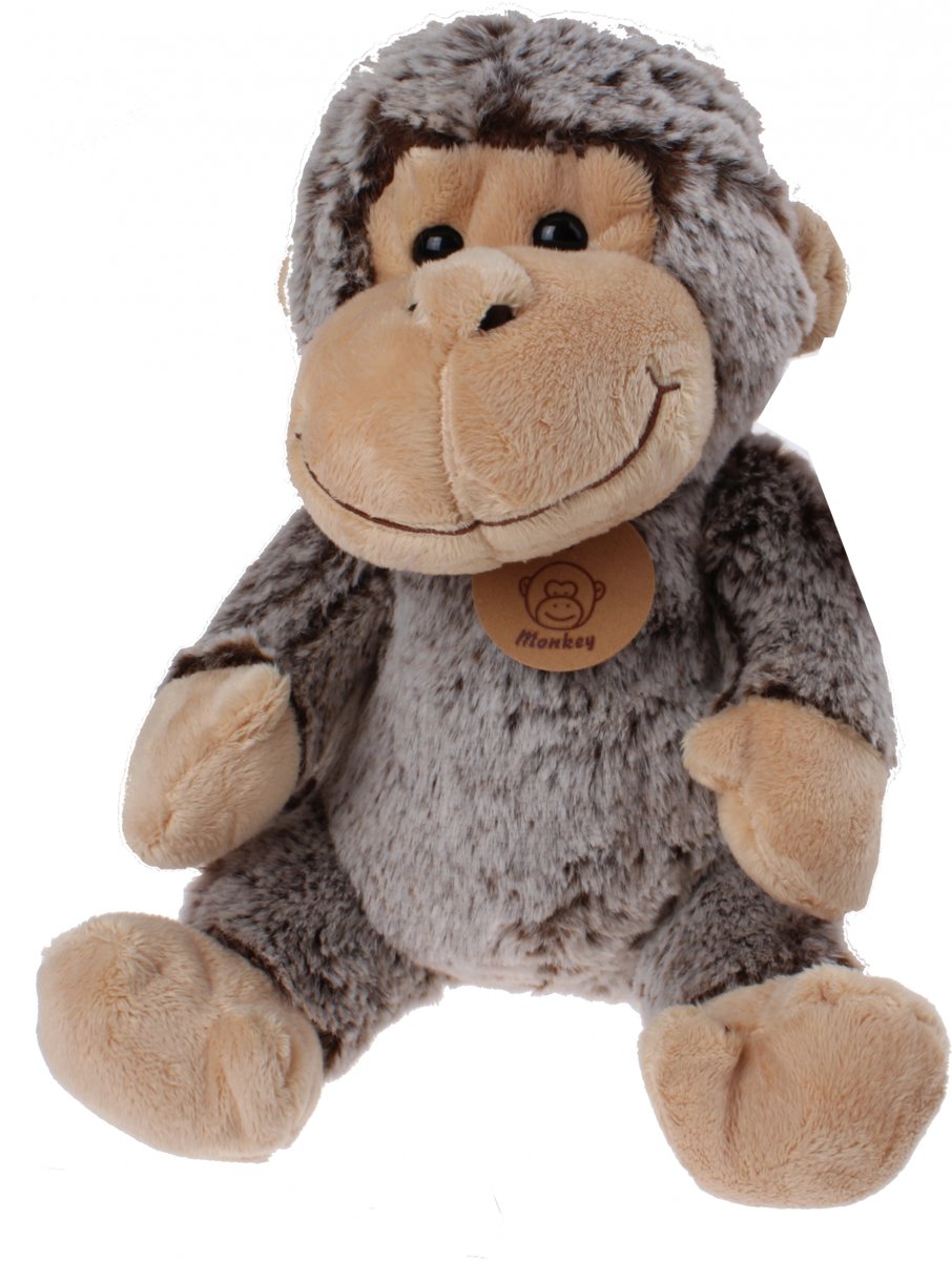 Gosh! Designs Knuffelaap 23 Cm Bruin