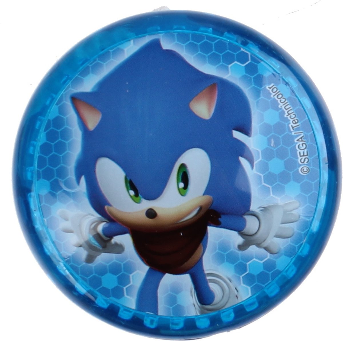 Gosh! Designs Lichtgevende Jojo Sonic Boom Jongens 5 Cm Blauw