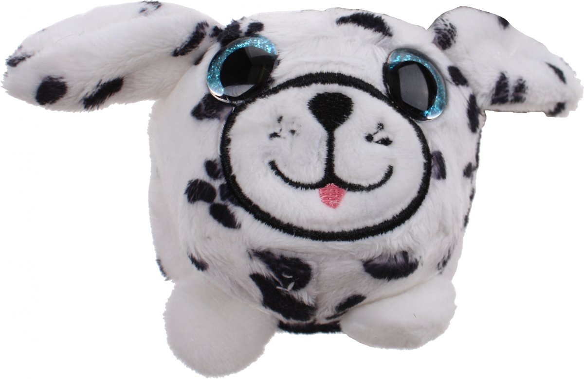 Gosh! Designs Pluchen Dinkies Dalmatiër 7 Cm Zwart/wit