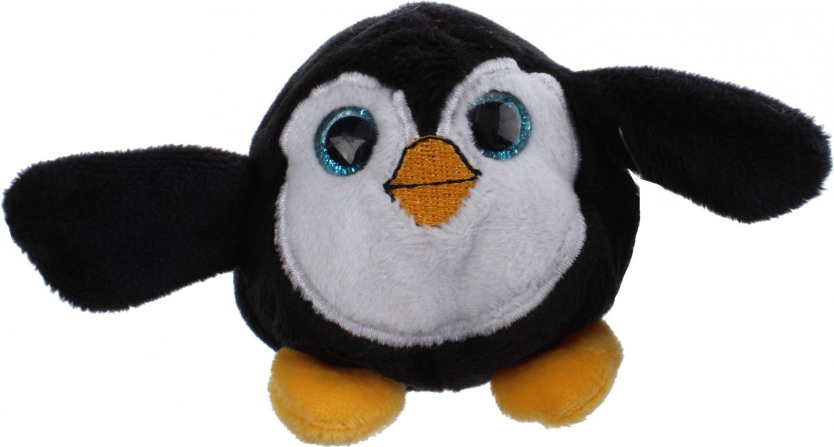 Gosh! Designs Pluchen Dinkies Pinguin 7 Cm Zwart/wit