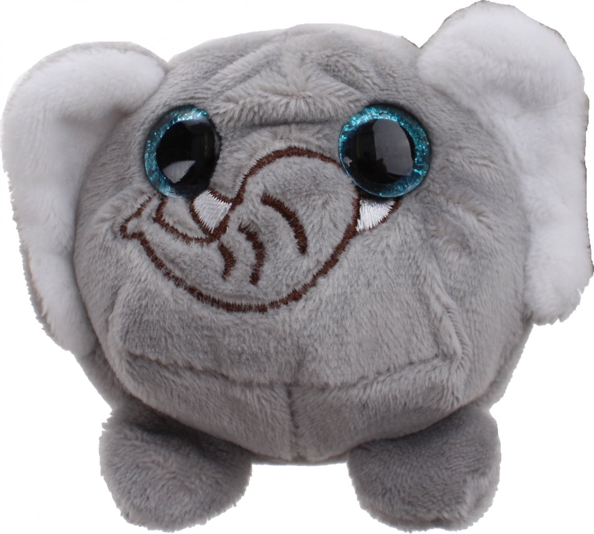 Gosh! Designs Pluchen Dinkies Zoo Olifant 7 Cm Grijs