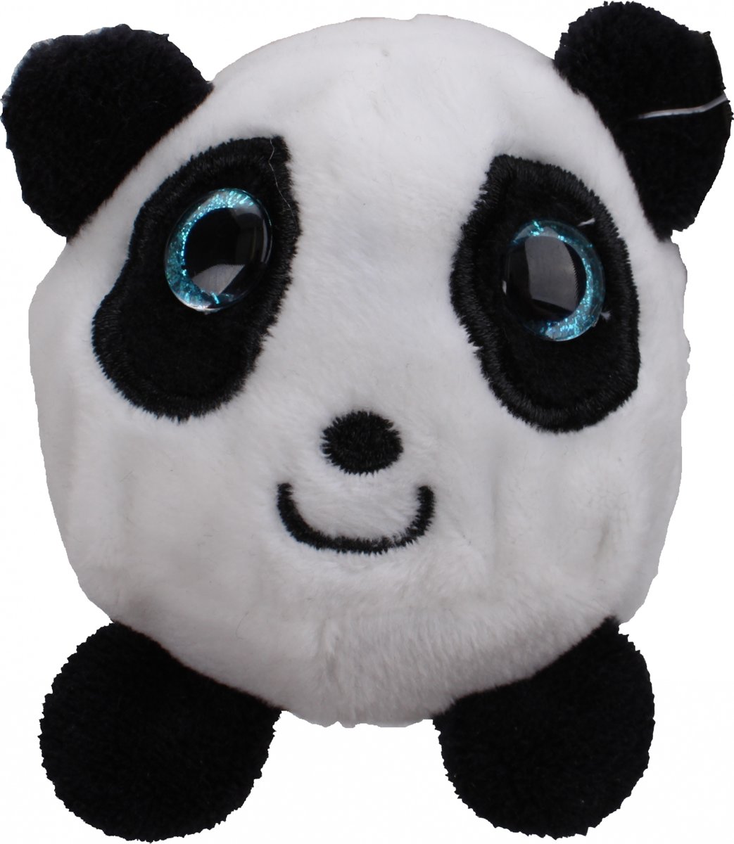 Gosh! Designs Pluchen Dinkies Zoo Panda 7 Cm Zwart/wit