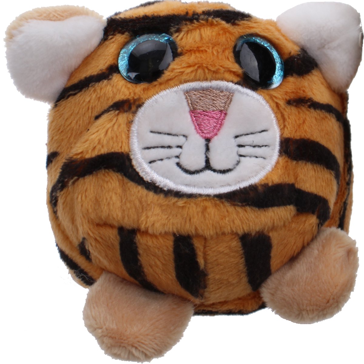 Gosh! Designs Pluchen Dinkies Zoo Tijger 7 Cm Oranje