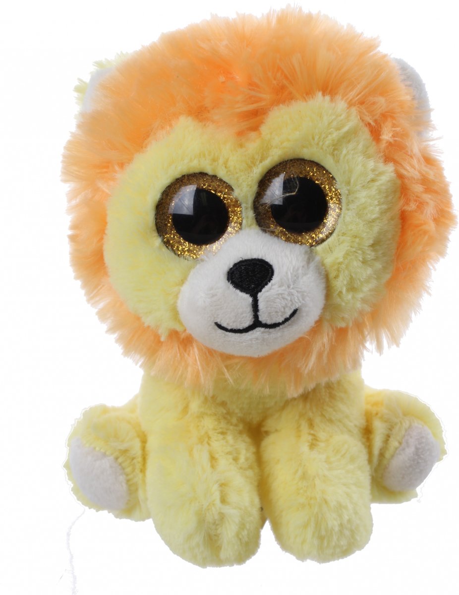 Gosh! Designs Pluchen Knuffel Leeuw 15 Cm Junior Geel