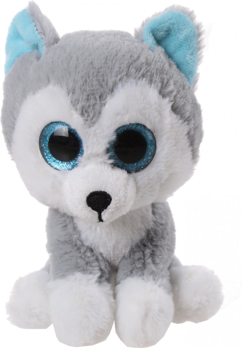 Gosh! Designs Pluchen Knuffel Wolf 15 Cm Junior Grijs