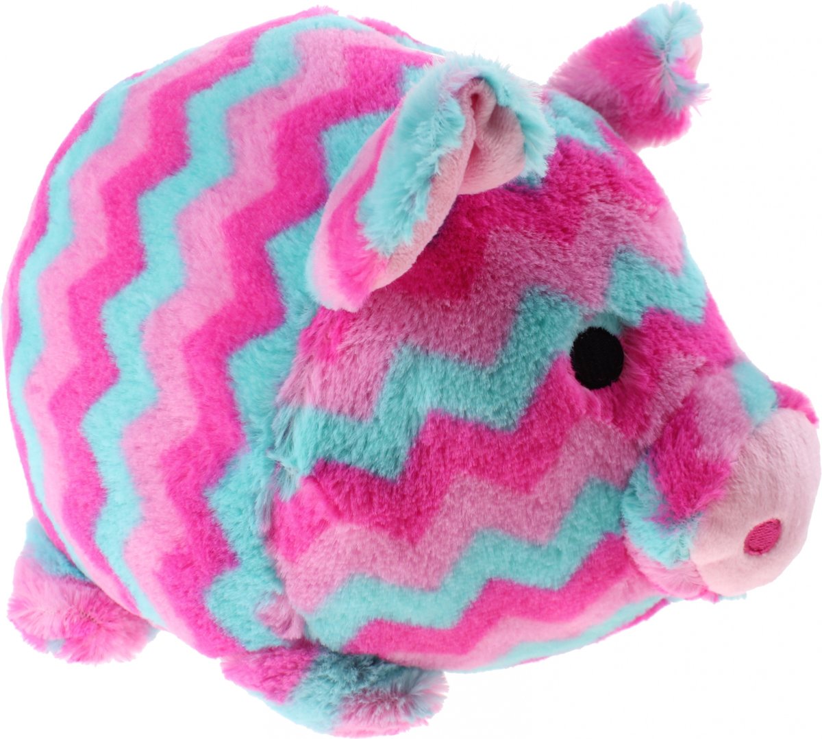 Gosh! Designs Spaarvarkenknuffel Roze/blauw 35 Cm