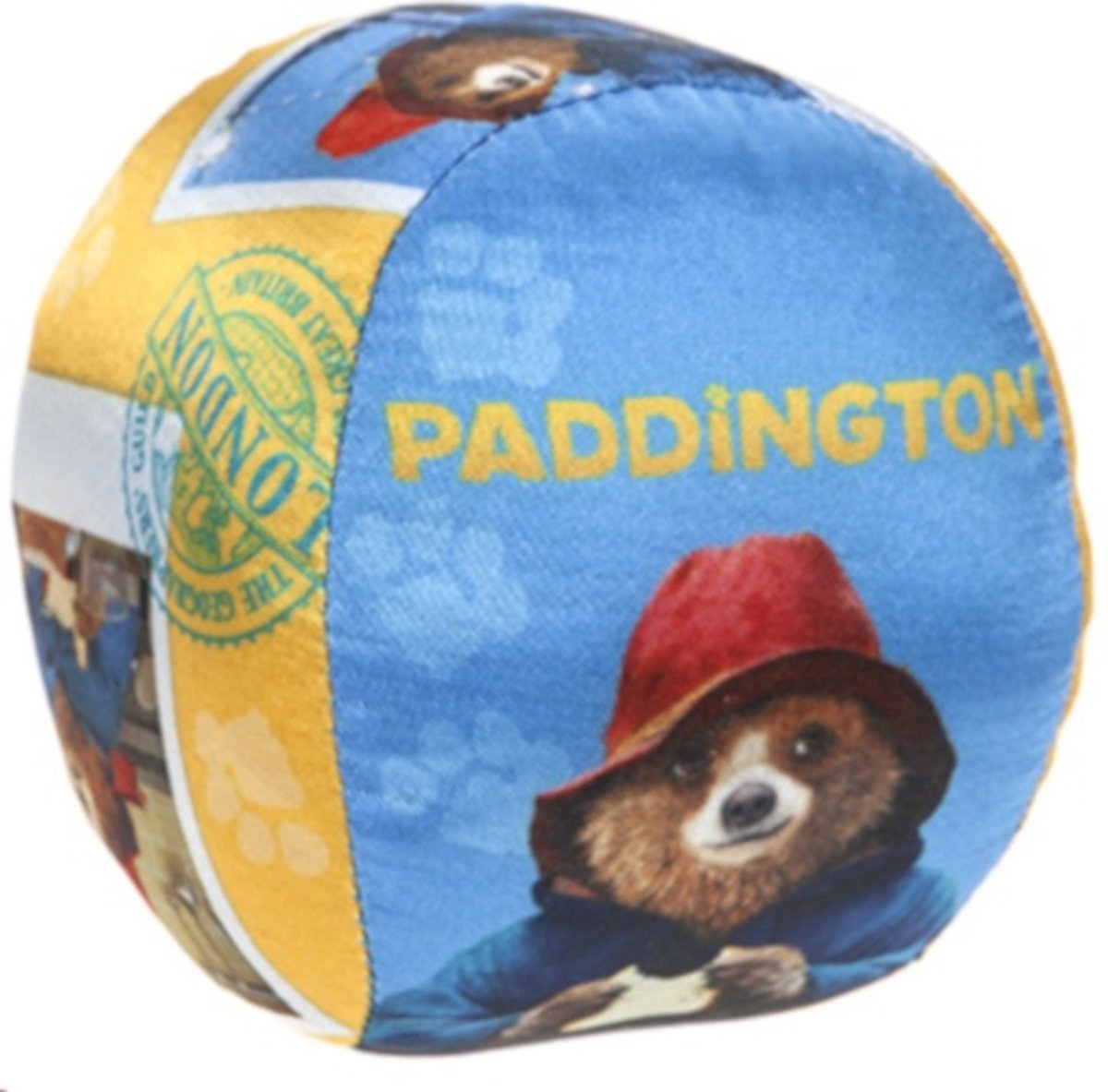 Gosh! Designs Speelbal Paddington 9 Cm Blauw-geel