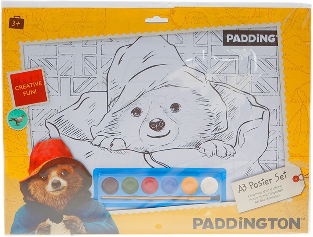 Gosh! Designs Verfset Beertje Paddington A3-poster 15-delig