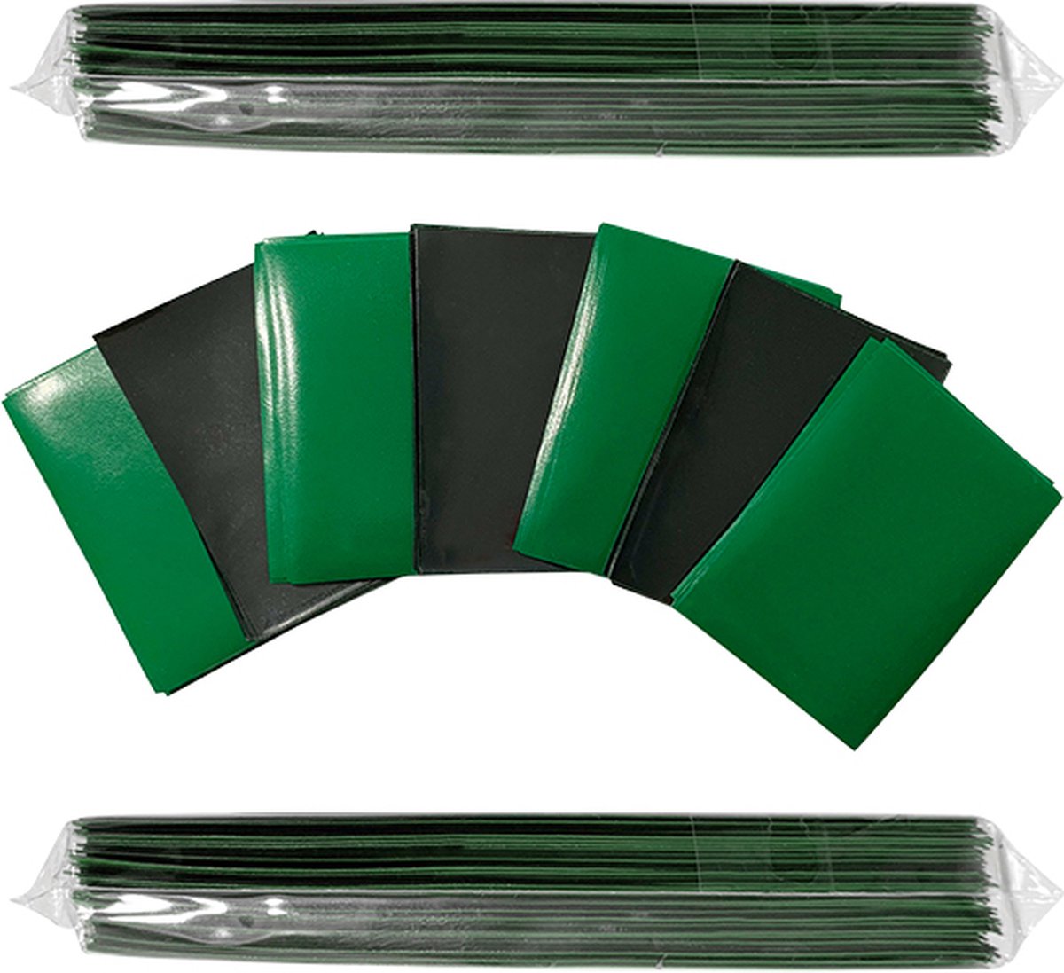  s – Kaart Hoesjes – 100 stuks – 63x90mm – Groen