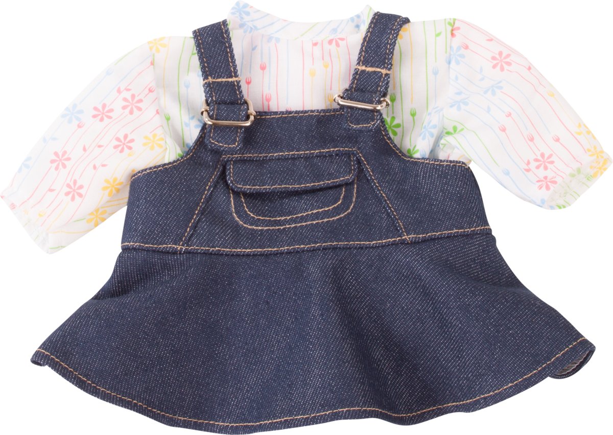 Götz accessoires Combination baby dolls, denim groove, 2-pcs. - maat M